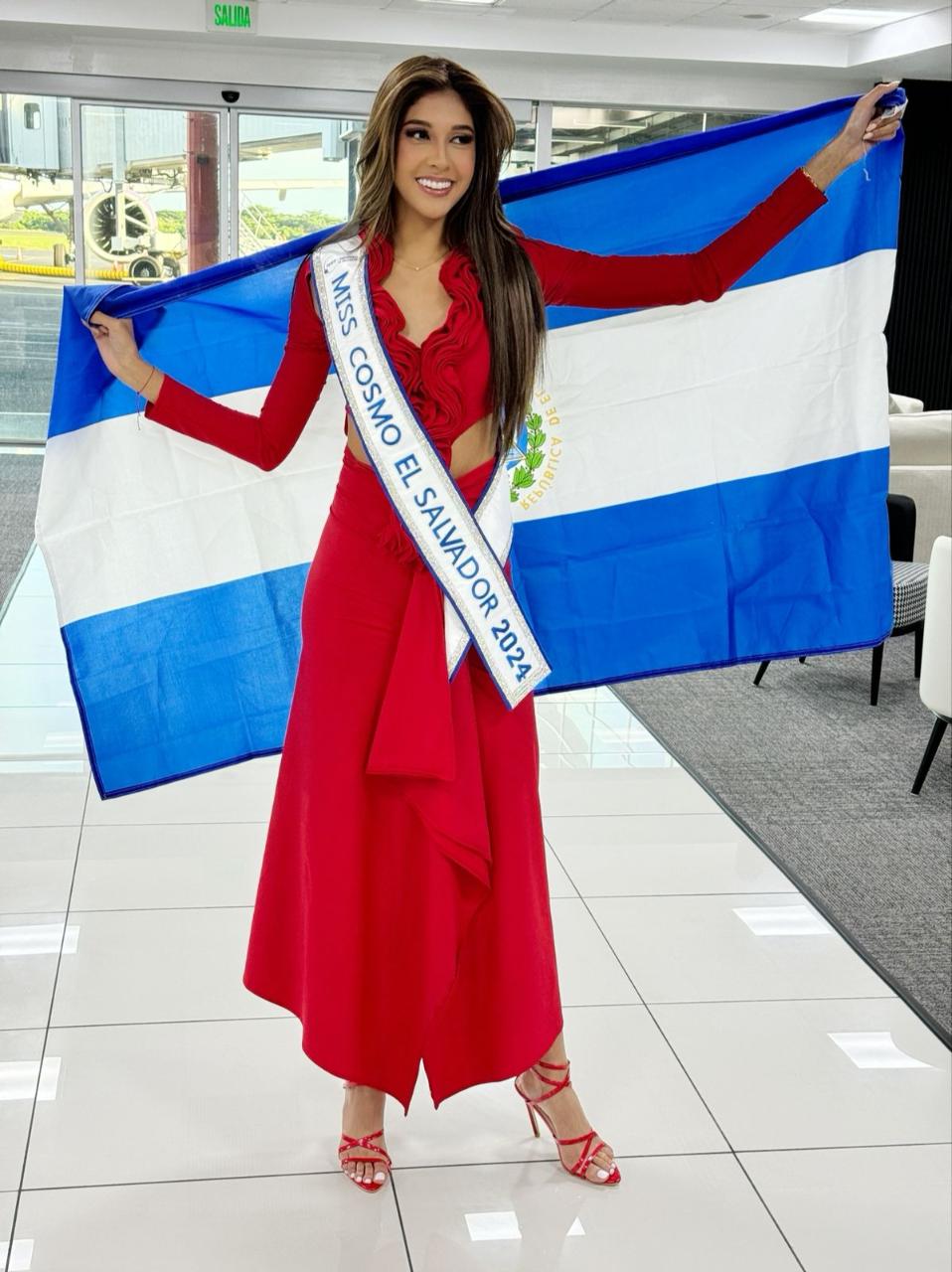 EL SALVADOR Xuân Hạnh chính thức lên đường chinh chiến Miss Cosmo 2024