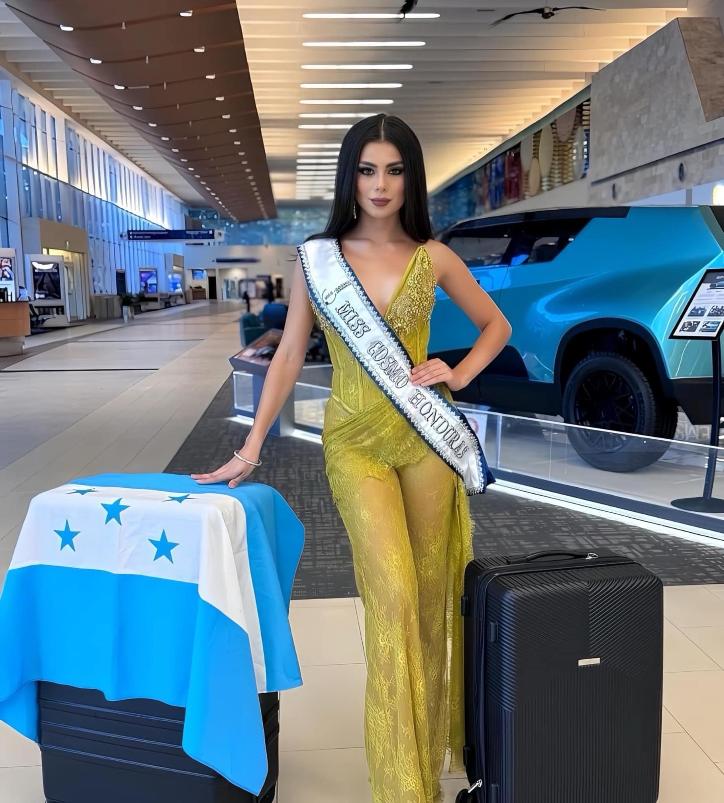 HONDURAS Xuân Hạnh chính thức lên đường chinh chiến Miss Cosmo 2024