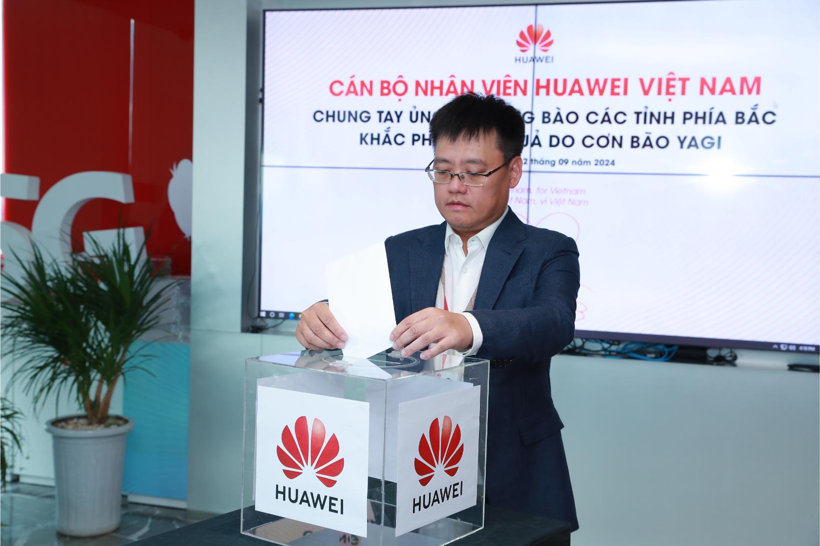 Huawei Việt Nam 4 Huawei Việt Nam ủng hộ 1 tỷ đồng hỗ trợ đồng bào miền Bắc