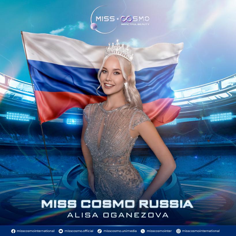 Miss Cosmo Russia 2024 Alisa Oganezova Điểm qua profile ấn tượng của 10 đại diện vừa công bố của Miss Cosmo 2024