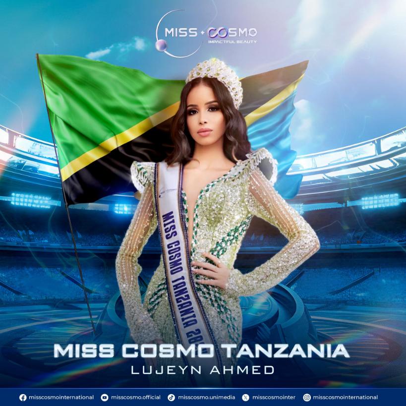 Miss Cosmo Tanzania 2024 Lujeyn Ahmed Điểm qua profile ấn tượng của 10 đại diện vừa công bố của Miss Cosmo 2024