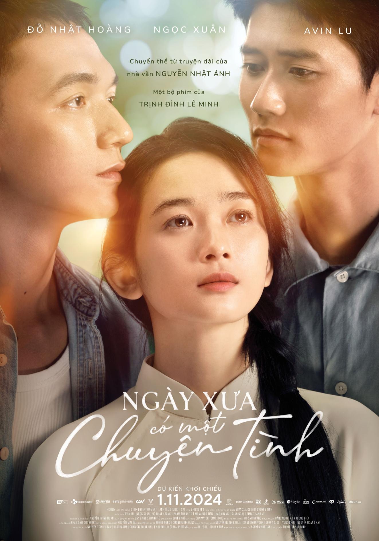 image001 1 Ngày Xưa Có Một Chuyện Tình tung poster chính thức, hé lộ chuyện tình tay ba trái ngang