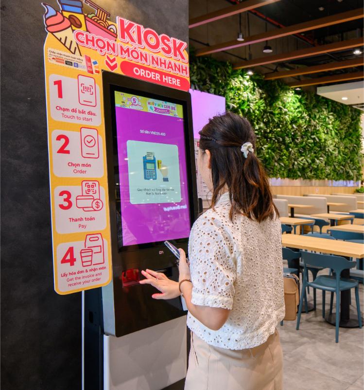 Cư dân Huế được trải nghiệm KIOSK chọn món nhanh một giải pháp tiện lợi tiết kiệm thời gian từ AEON Việt Nam AEON Huế đóng góp tích cực, kiến tạo tương lai