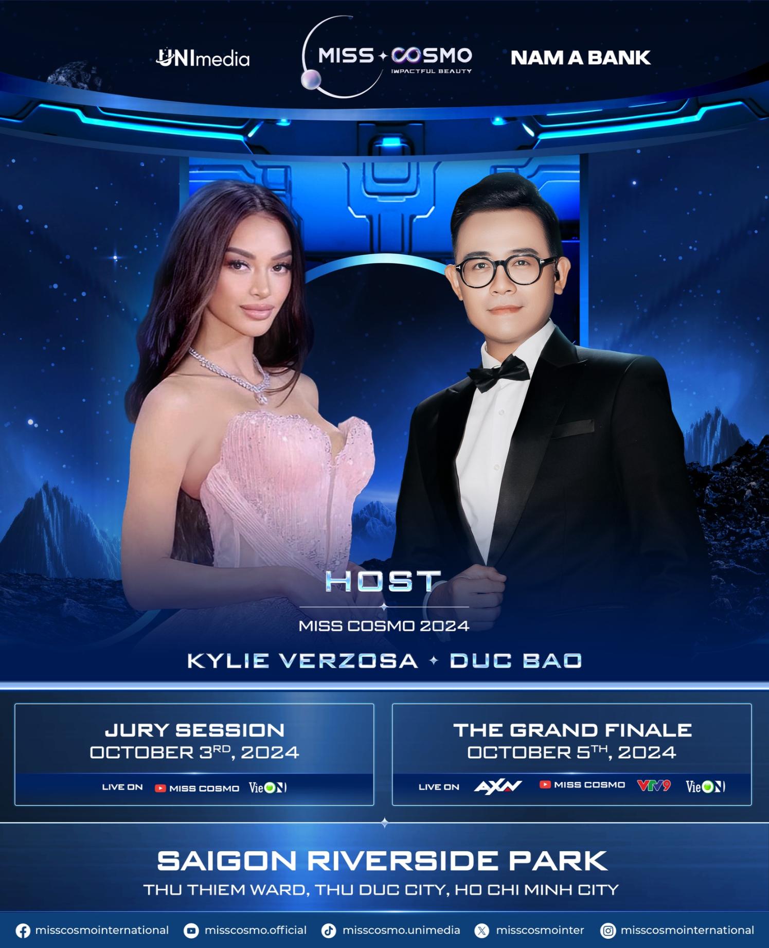 HOST Nghệ sĩ Violin Hàn Quốc Jmi Ko trình diễn tại chung kết Miss Cosmo 2024