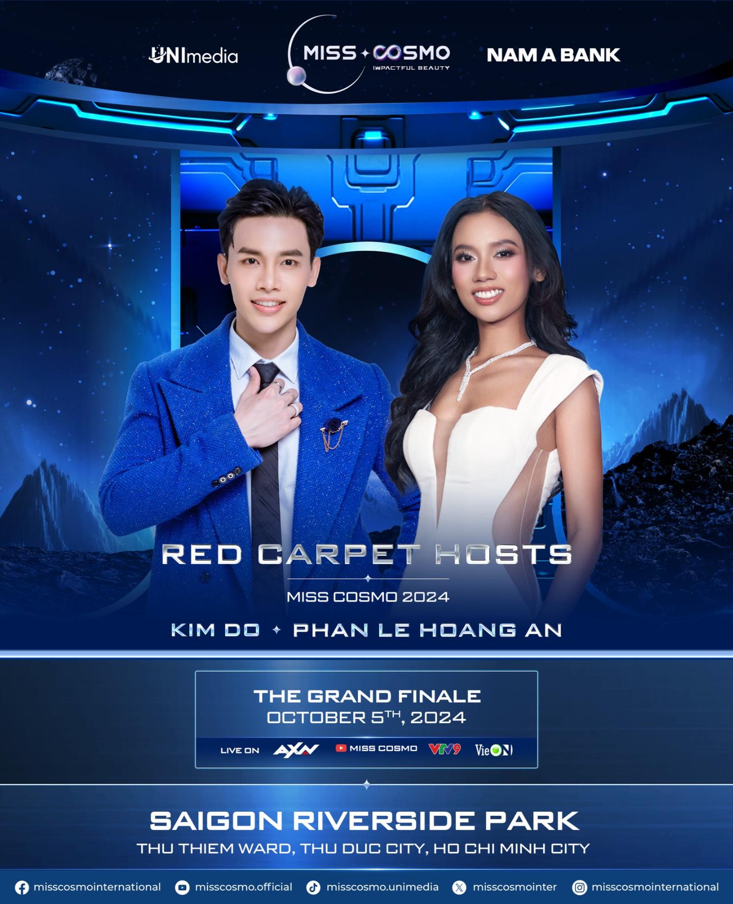 RED CARPETS HOSTS Nghệ sĩ Violin Hàn Quốc Jmi Ko trình diễn tại chung kết Miss Cosmo 2024