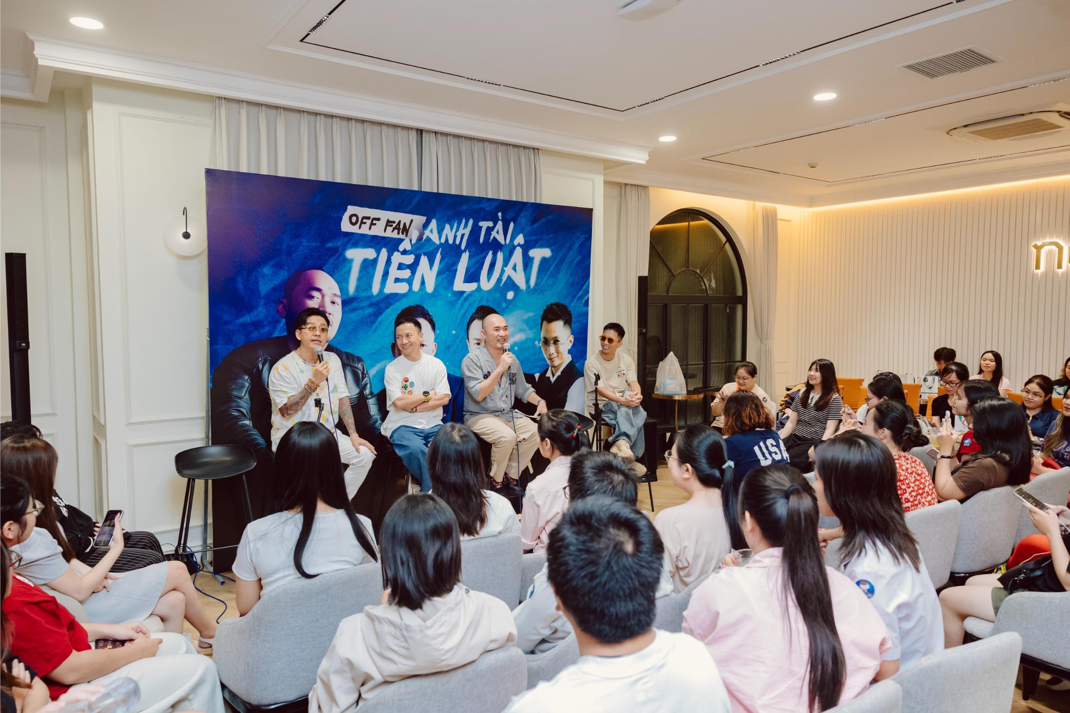 fanmeeting của Tiến Luật 4 Binz   Tuấn Hưng   Rhymastic   Tiến Đạt quậy tung fanmeeting của Tiến Luật