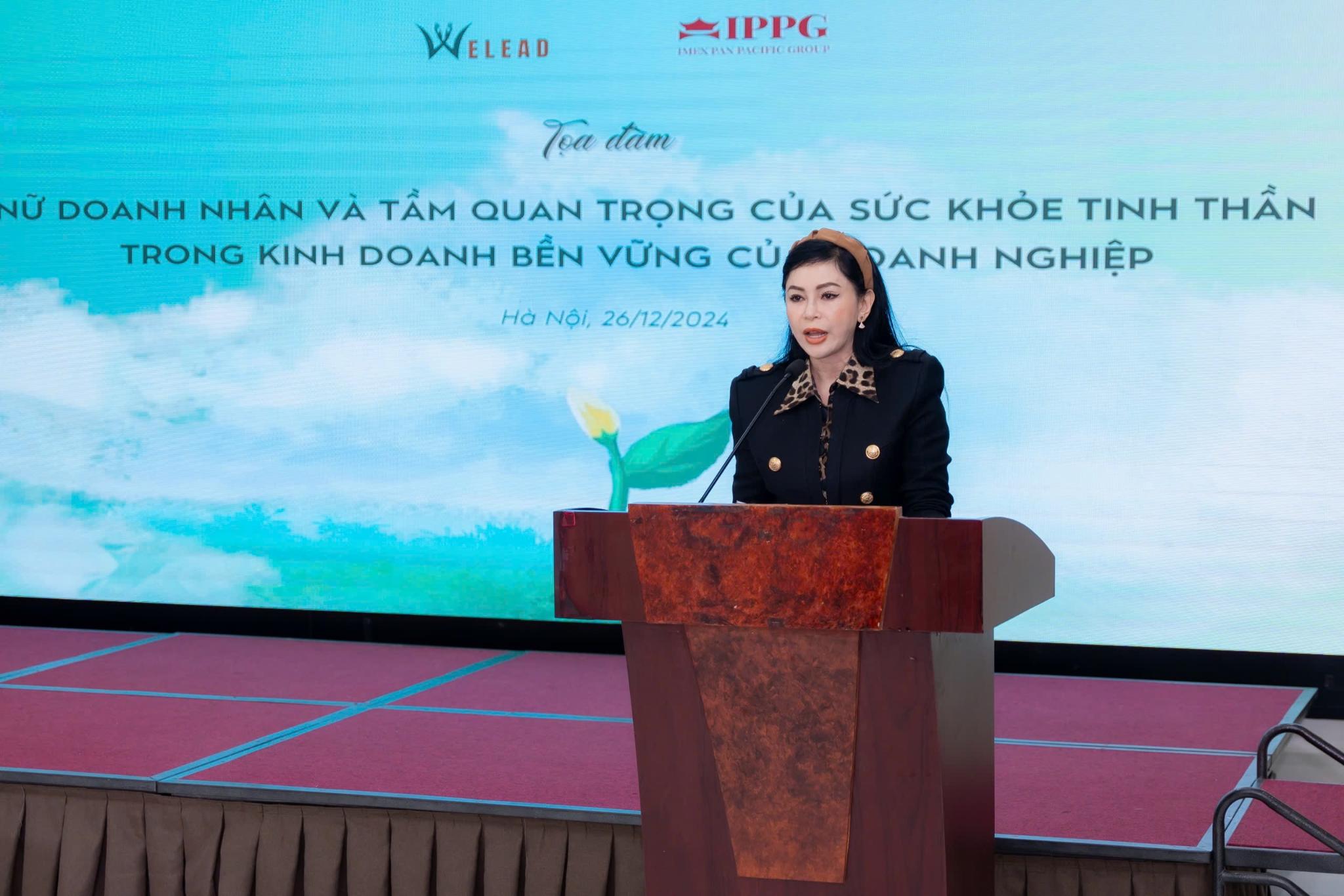 CEO Le Hong Thuy Tien Doanh nhân Lê Hồng Thủy Tiên: “Chăm sóc sức khỏe tinh thần thúc đẩy bình đẳng giới