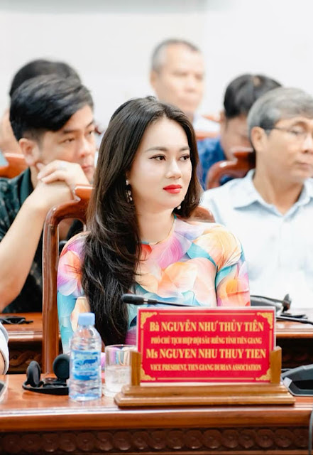 Nguyễn Như Thủy Tiên Nữ hoàng Nguyễn Như Thủy Tiên ký thỏa thuận hợp tác ngành Sầu Riêng