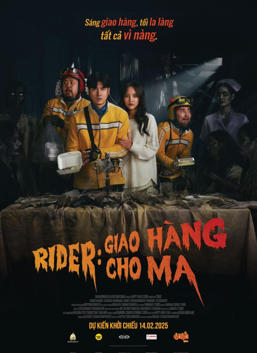 Phim Rider  Giao Hàng Cho Ma Truyền thông Khang phối hợp cùng CJ CGV Việt Nam mang loạt phim điện ảnh Thái về Việt Nam