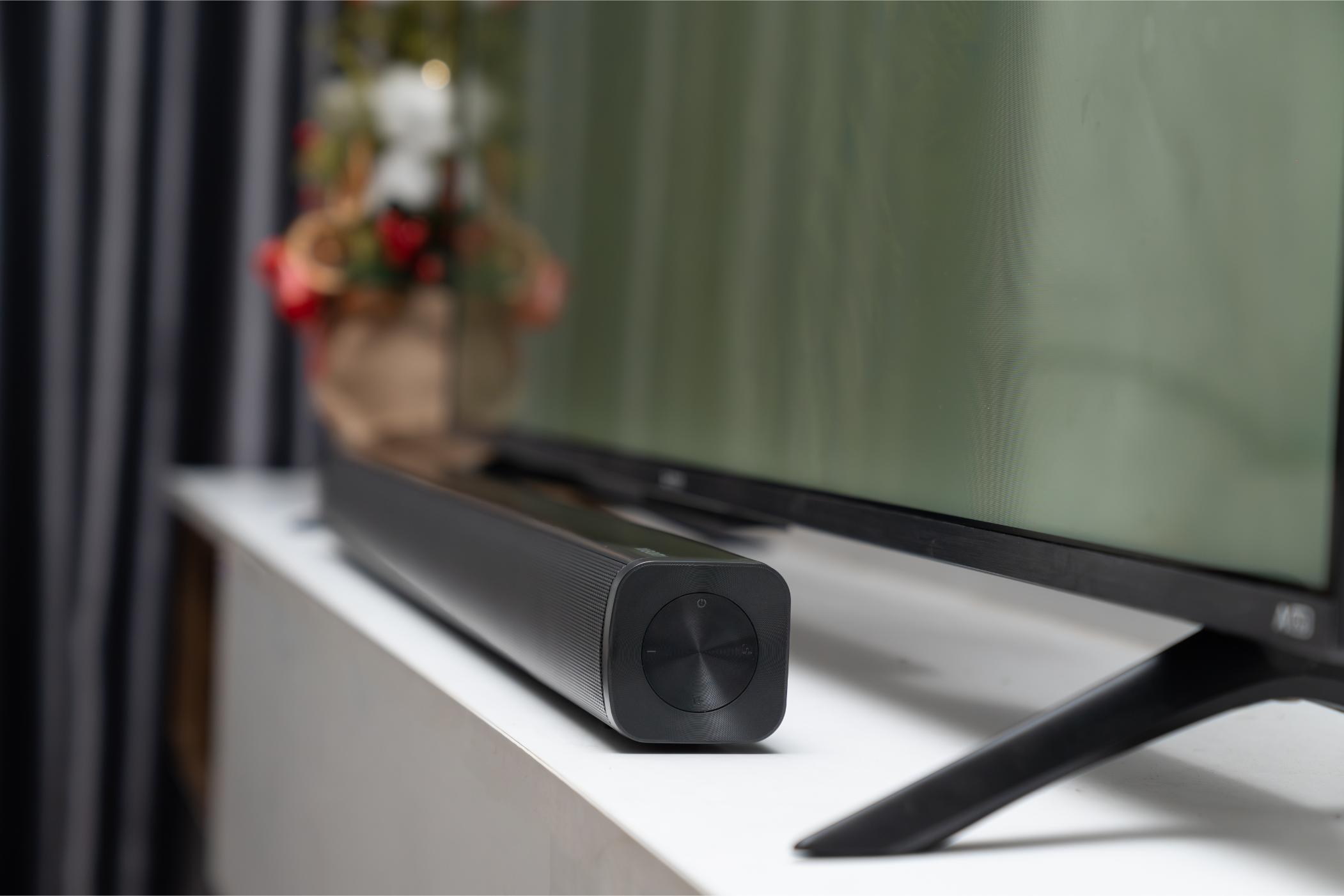 Xiaomi SoundBar 2ch.1 Xiaomi ra mắt chuỗi thiết bị nâng tầm phong cách sống