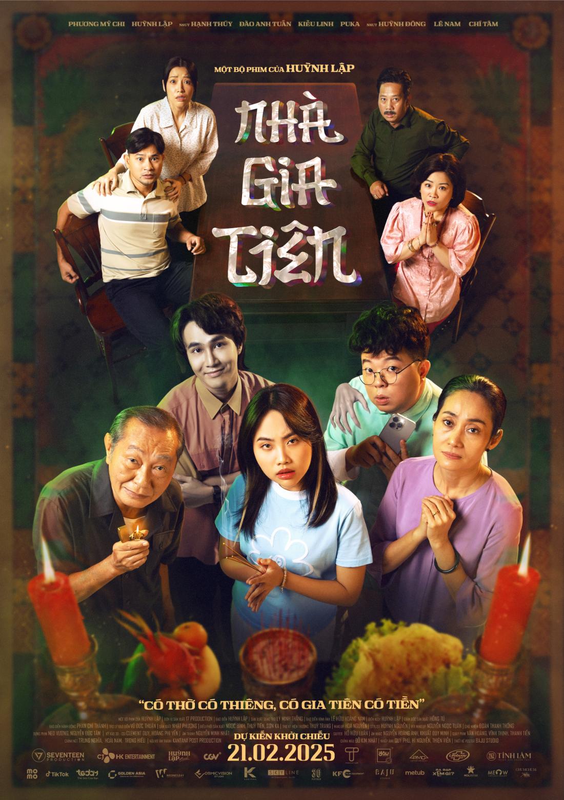 Main Poster Nha Gia Tien 2 Nhà Gia Tiên tung poster chính thức quy tụ nhiều thế hệ diễn viên của điện ảnh Việt