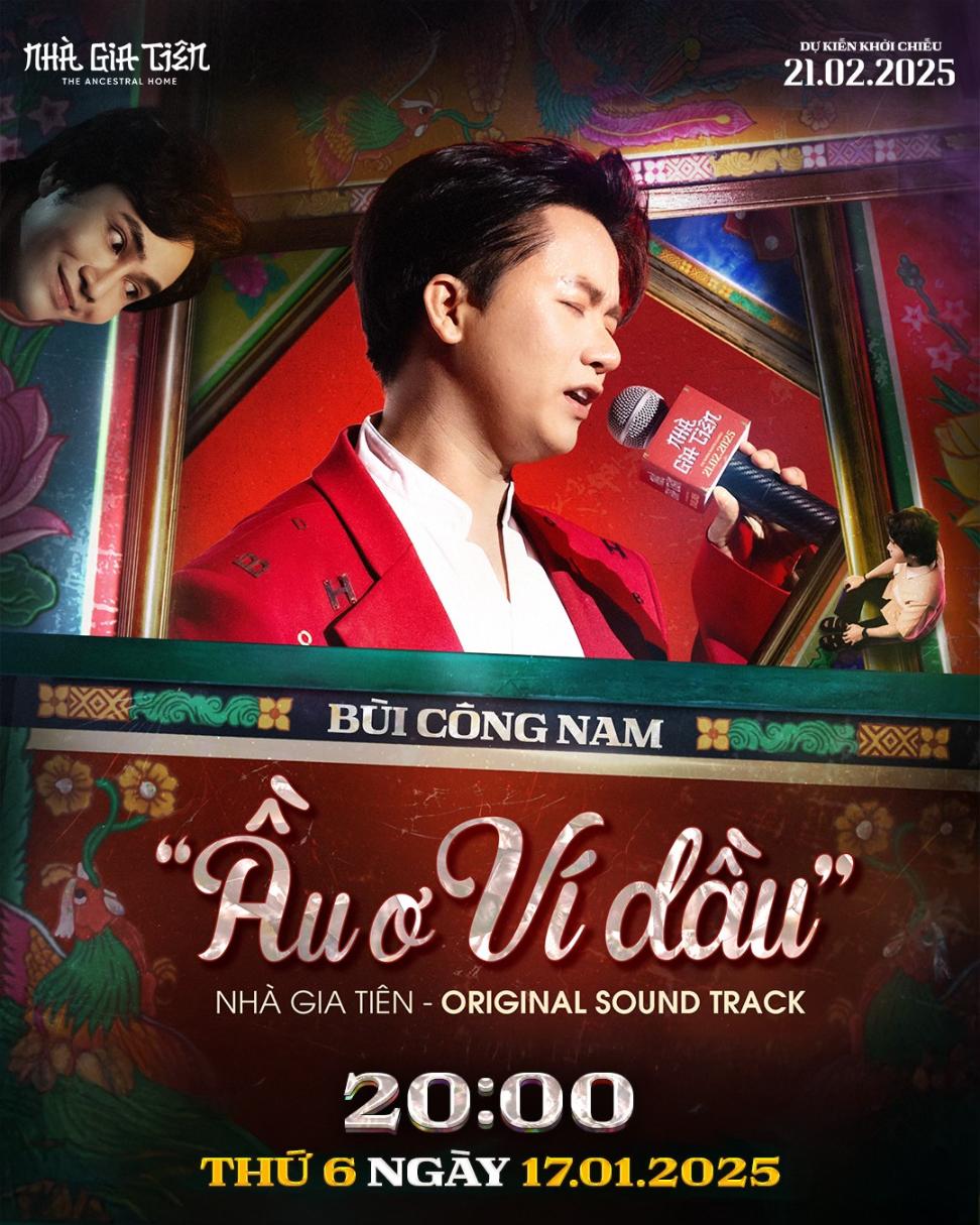 OST Bui Cong Nam poster 1 Bùi Công Nam hát ru Ầu Ơ Ví Dầu khiến khán giả bồi hồi vì giai điệu da diết, xúc động