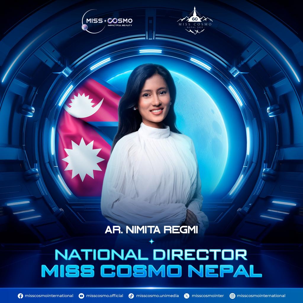 POSTER 1 Tổ chức Miss Cosmo ký kết bản quyền tại Nepal