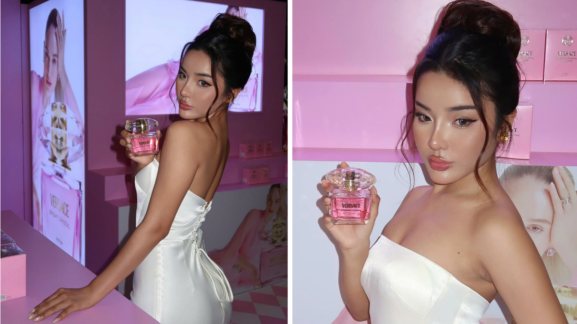 Versace Bright Crystal Parfum 2 Versace Bright Crystal Parfum: Sự giao thoa hoàn hảo giữa thanh lịch và quyến rũ