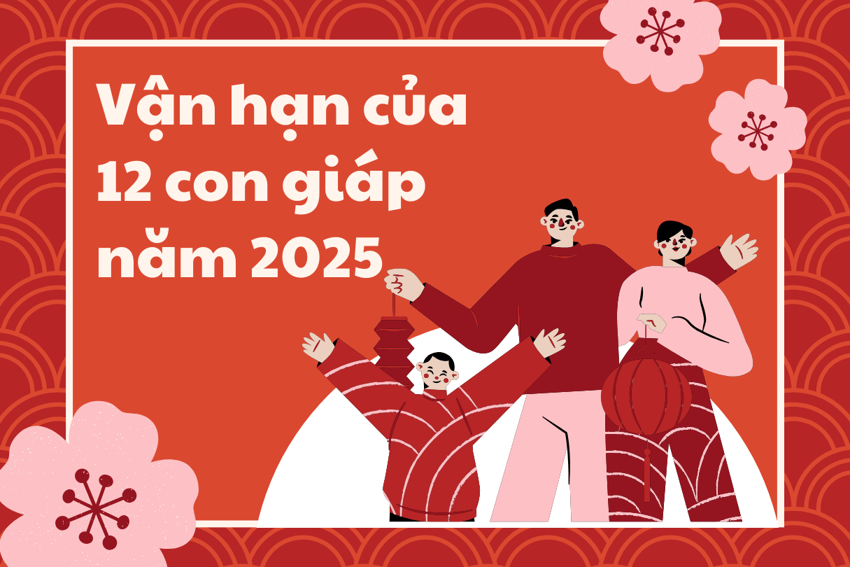 tu vi 2025 Vận hạn của 12 con giáp năm 2025: Những nguy cơ luôn rình rập