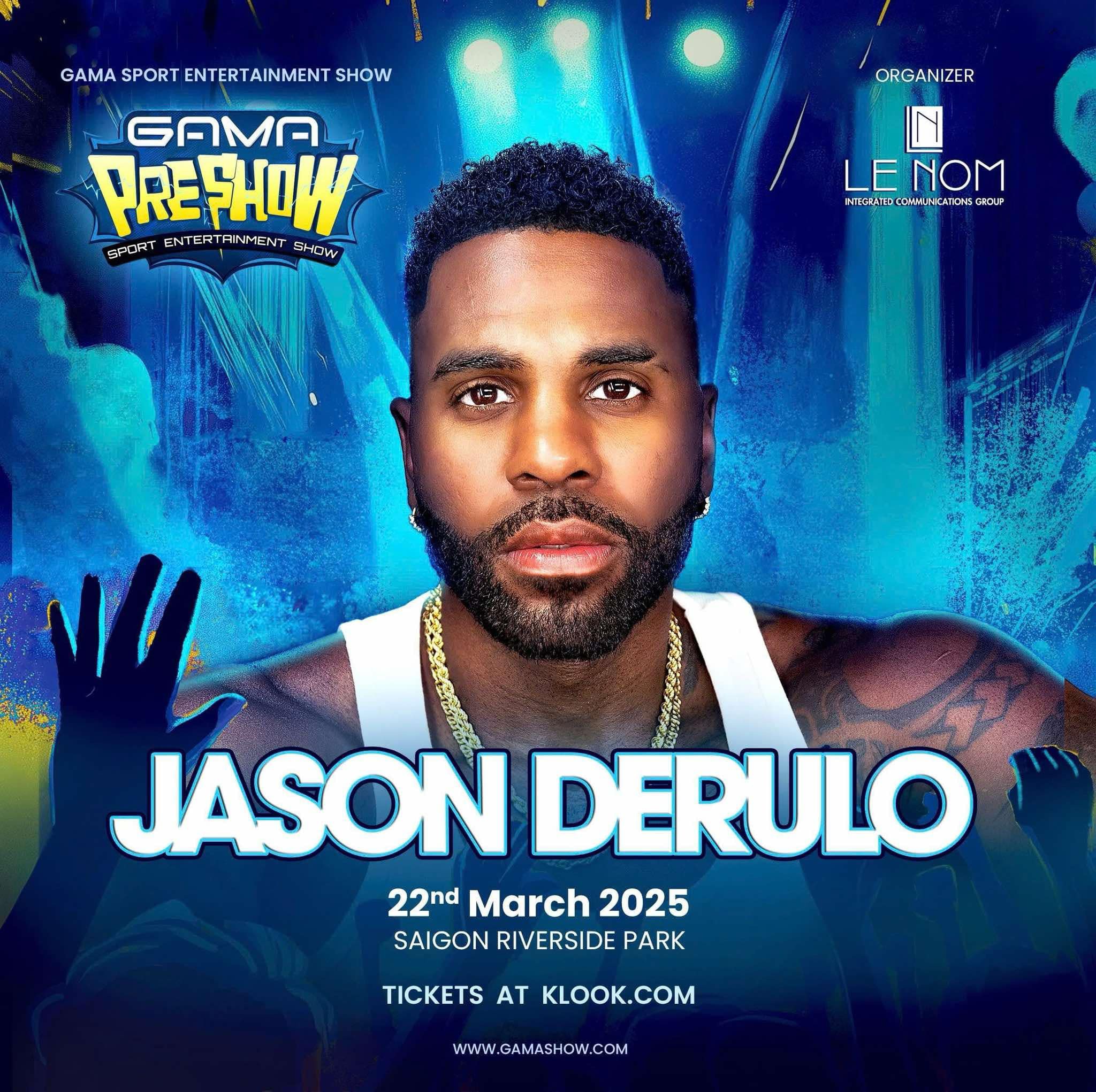  Siêu sao quốc tế Jason Derulo và dàn ca sĩ Việt đình đám hội tụ tại ‘GAMA PreShow   The Opening’