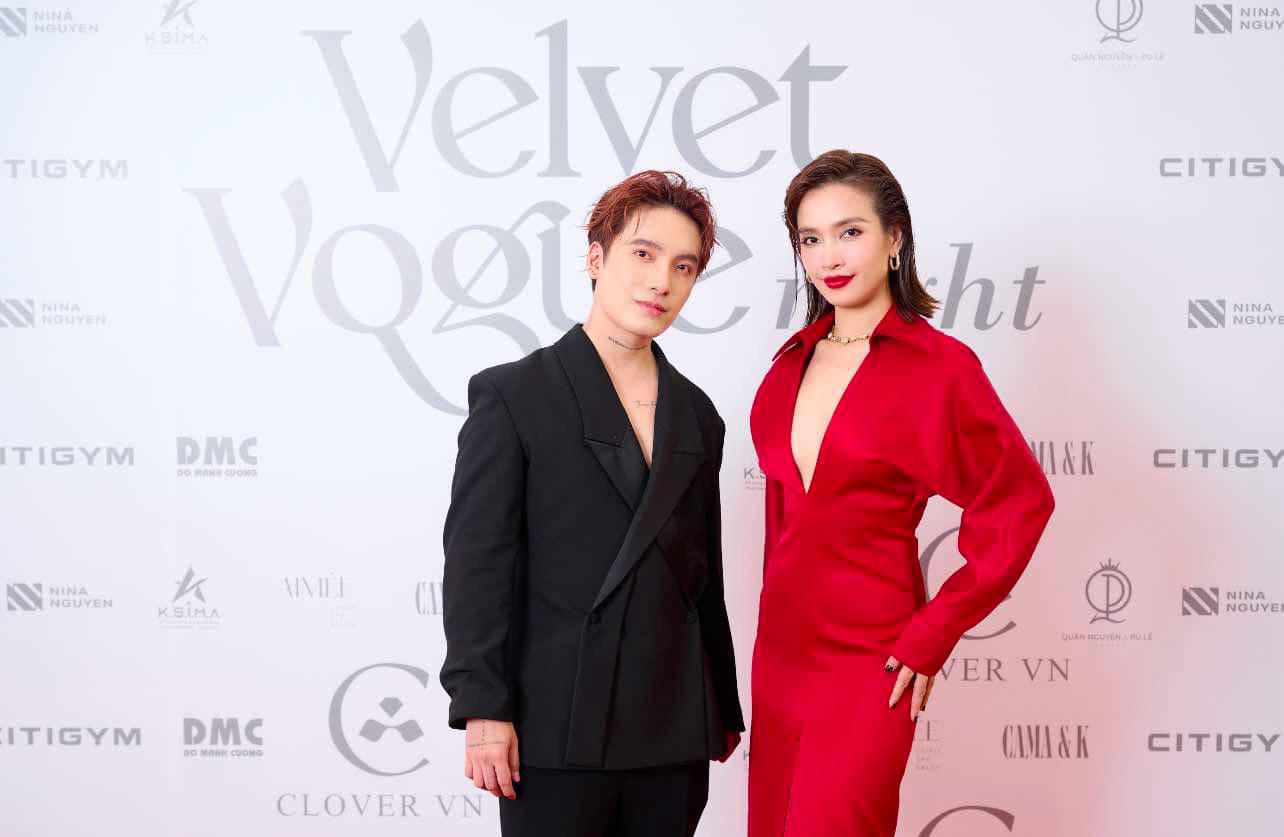  Nhã Phương, Hùng Huỳnh… và dàn sao Hàn của Clover VN Entertainment khoe sắc tại Velvet Vogue Night