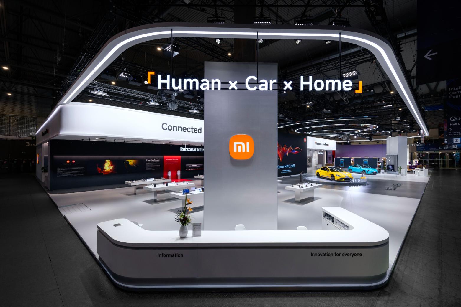 MWC 2025 2 Xiaomi trình diễn hệ sinh thái “trí tuệ kết nối” tại MWC 2025