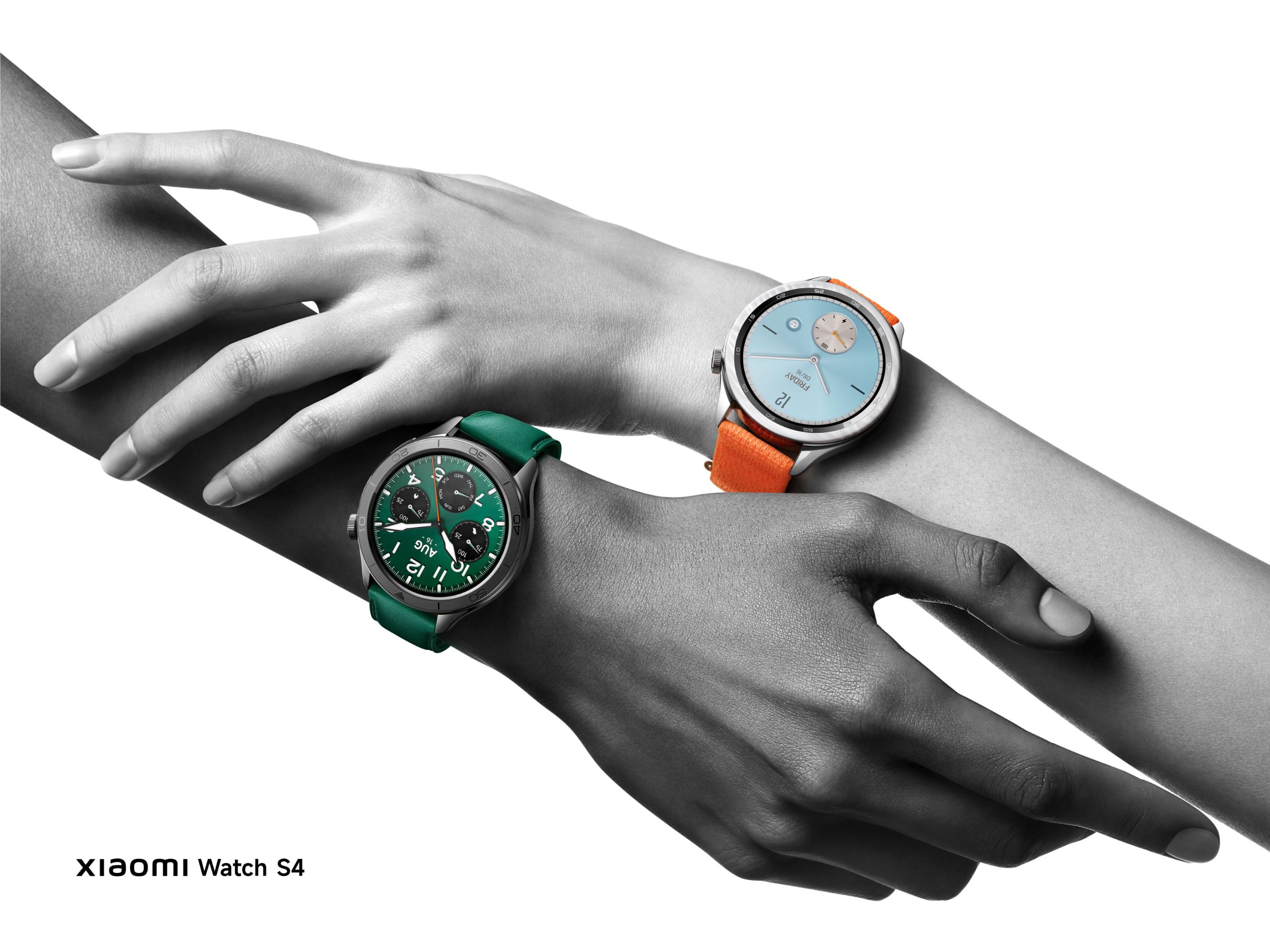 Xiaomi Watch S4 Pine Green Festive Orange Handhold Xiaomi ra mắt Xiaomi Pad 7 Series, Xiaomi Buds 5 Pro, Xiaomi Watch S4 và loạt thiết bị công nghệ thông minh