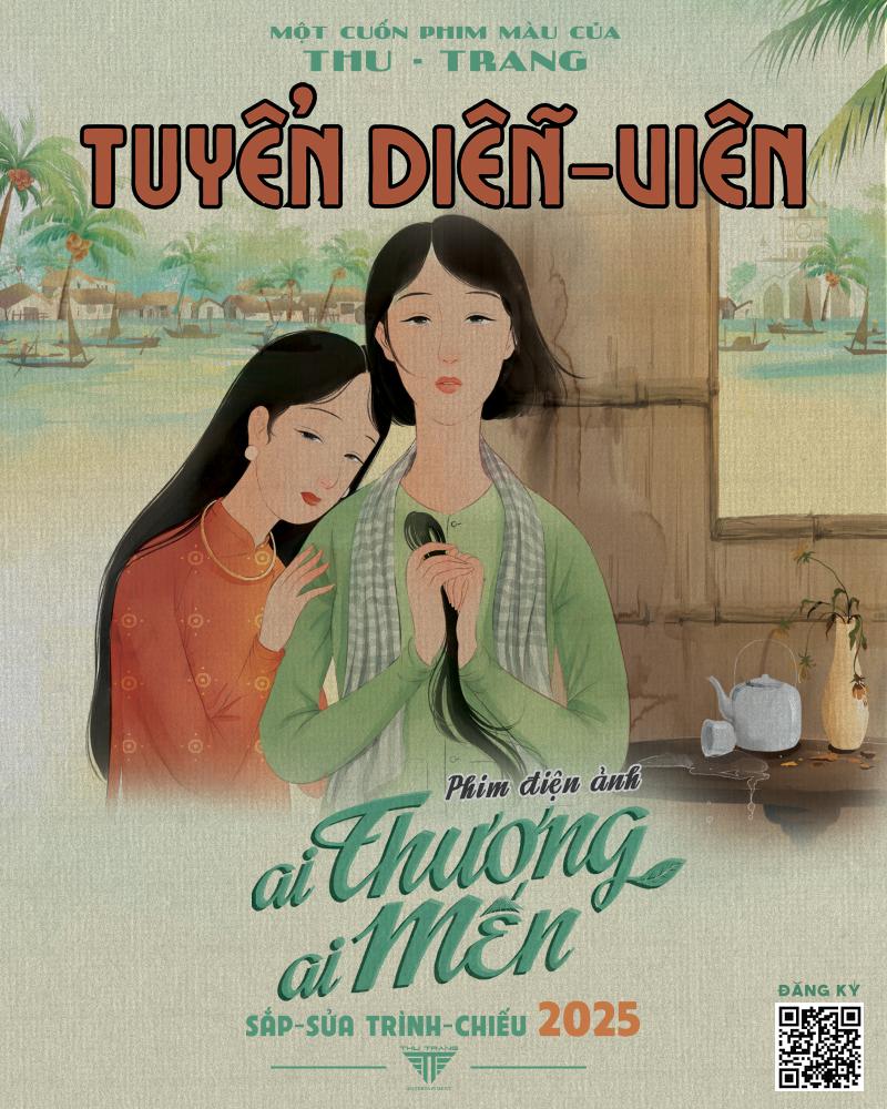 ai thuong ai men 2 3 Cựu phát thanh viên Khải Hoàn tái xuất, cùng Thu Trang   Tiến Luật tìm diễn viên mới