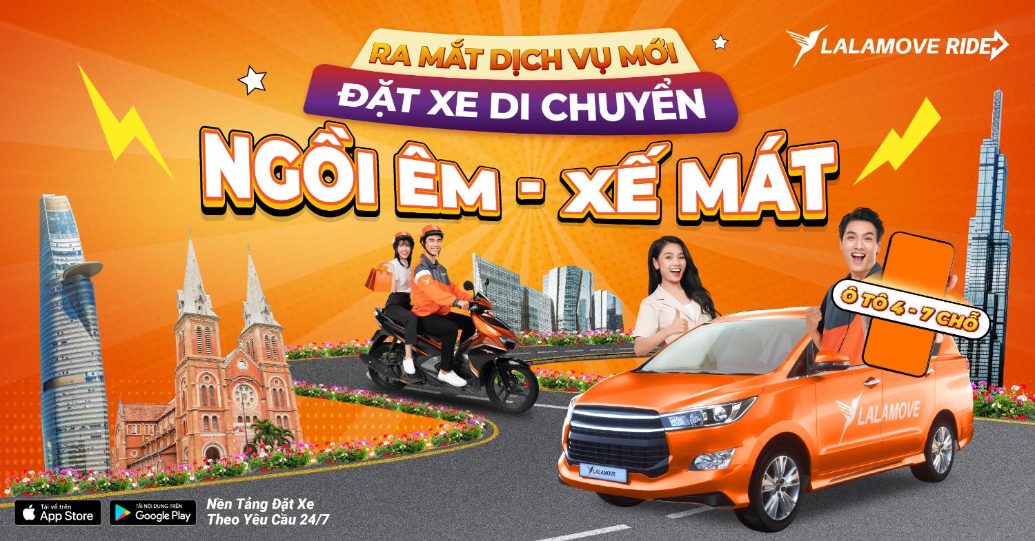 1 Lalamove ra mắt dịch vụ chở khách tại Việt Nam 2 Lalamove ra mắt dịch vụ chở khách tại Việt Nam