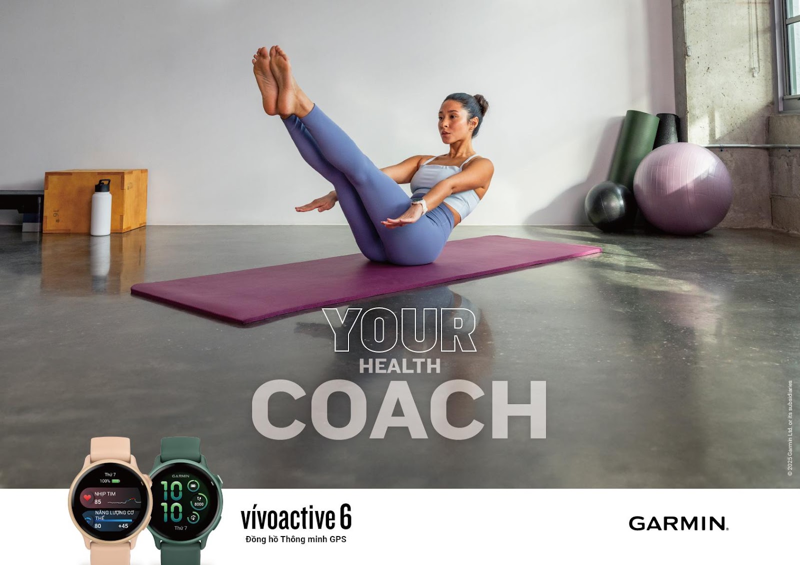Bắt nhịp lối sống năng động cùng đồng hồ thông minh GPS Garmin vívoactive 6 thế hệ mới Bắt nhịp lối sống năng động cùng đồng hồ thông minh GPS Garmin vívoactive 6 thế hệ mới