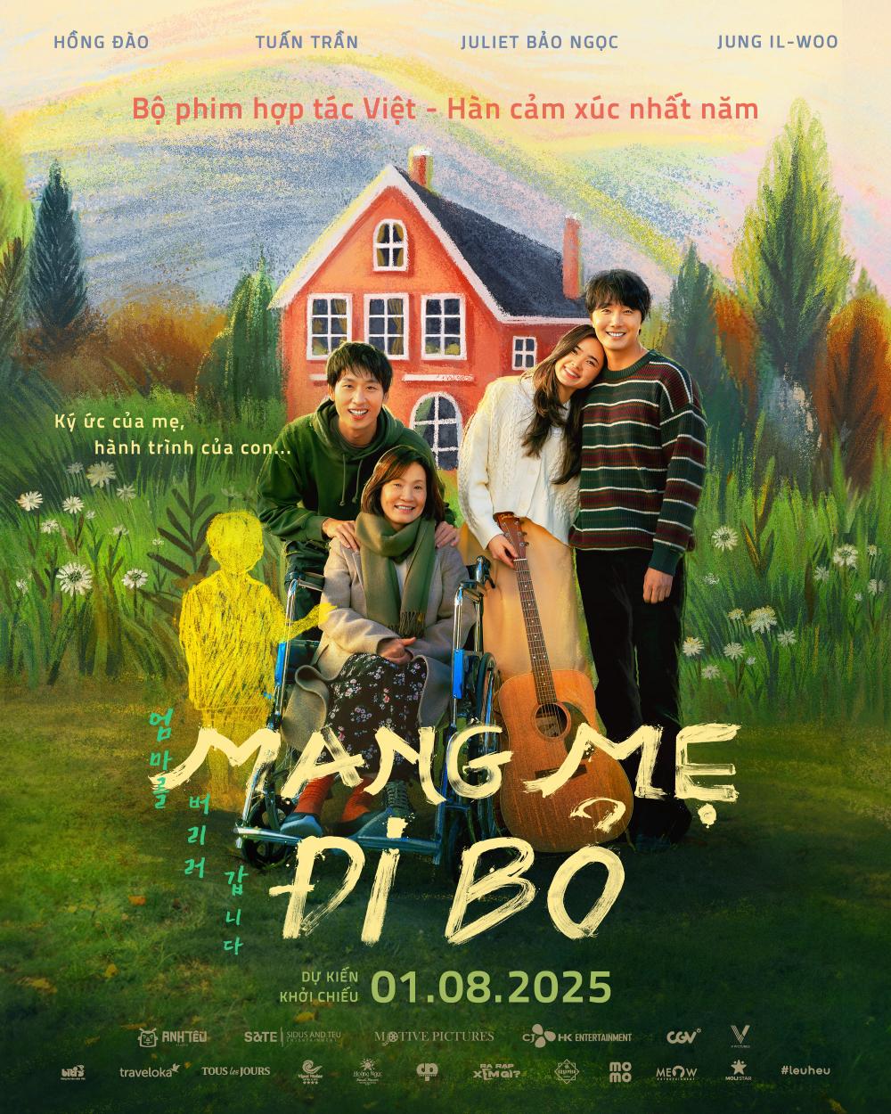 Hồng Đào Tuấn Trần tái hợp trong phim gia đình hợp tác Việt Hàn MMĐB Poster First Look 2000x2500px 1 Hồng Đào Tuấn Trần tái hợp trong phim gia đình hợp tác Việt Hàn