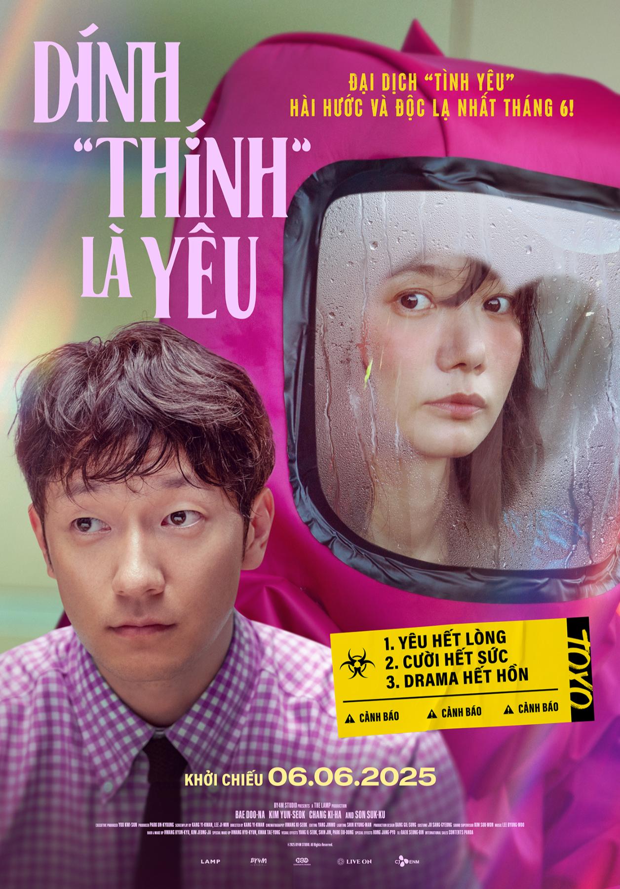 Main Poster 1 Dính Thính Là Yêu hé lộ dàn diễn viên thực lực của Hàn Quốc