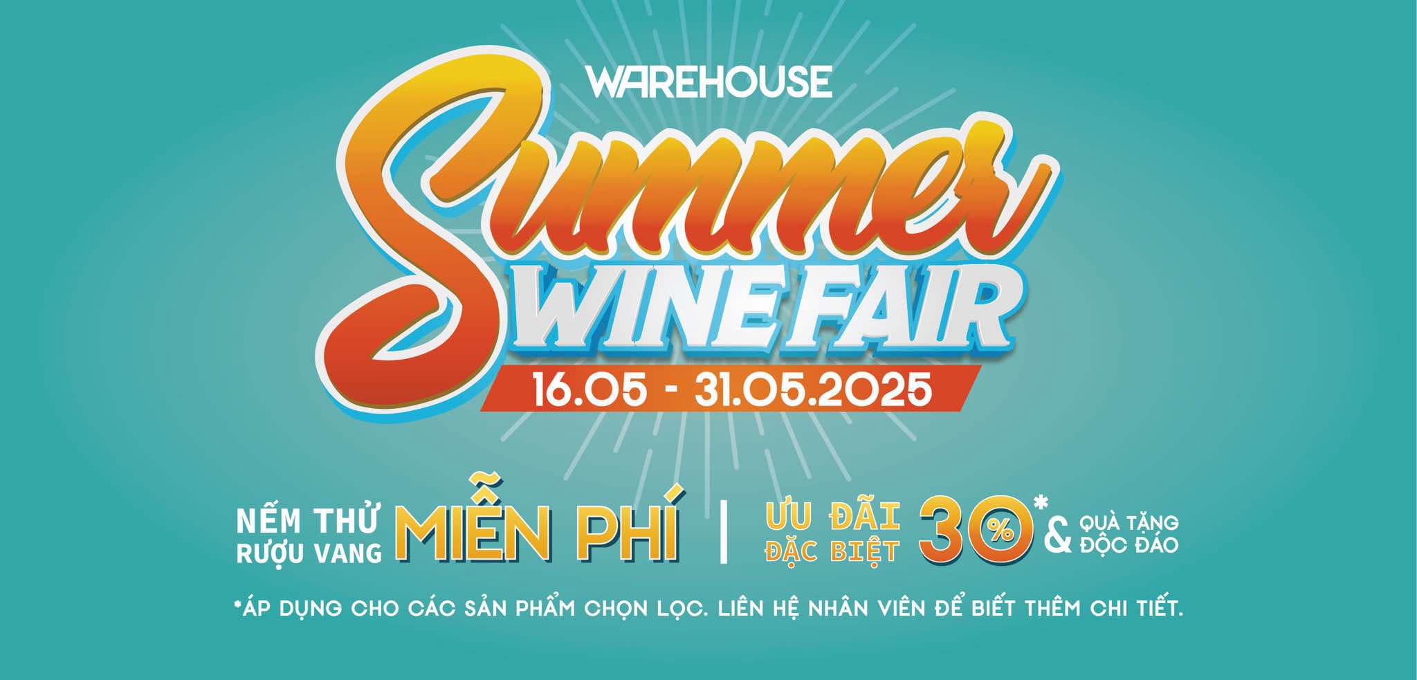  Summer Wine Fair 2025: Khám phá rượu Vang nhập khẩu chính ngạch từ khắp nơi trên thế giới
