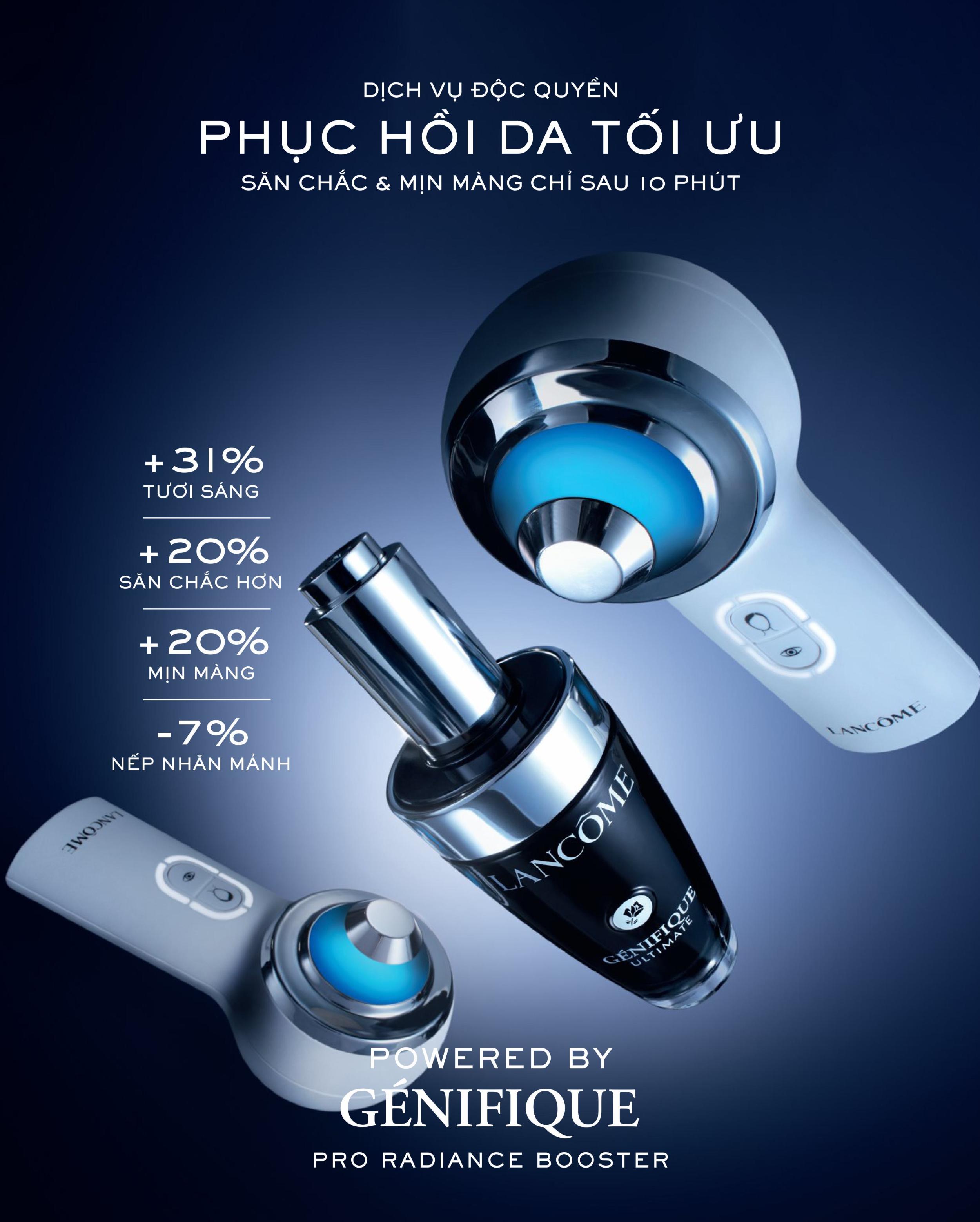 lancomevietnam skincare lancomepartner 1 Génifique Ultimate mới   Cuộc cách mạng thực sự cho khoa học phục hồi da