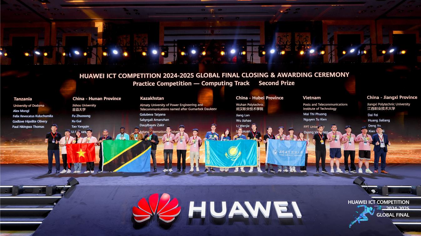 Đội Việt Nam nhận giải Nhì nội dung Computing Track Sinh viên Việt Nam phá kỷ lục thành tích tại chung kết toàn cầu Huawei ICT Competition 2024   2025