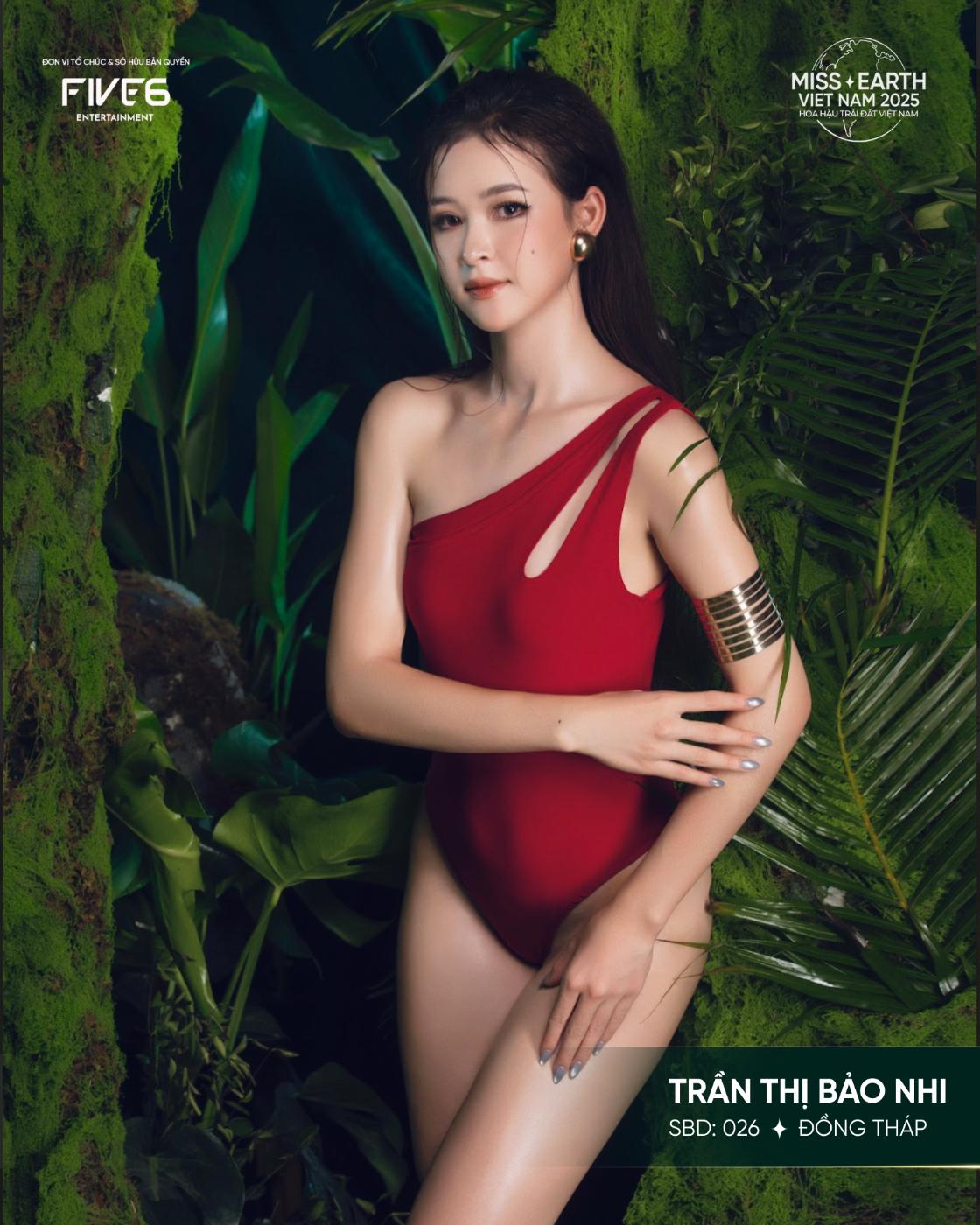 BẢO NHI Top 46 Miss Earth Vietnam 2025 gây sốt với bộ ảnh bikini quyến rũ