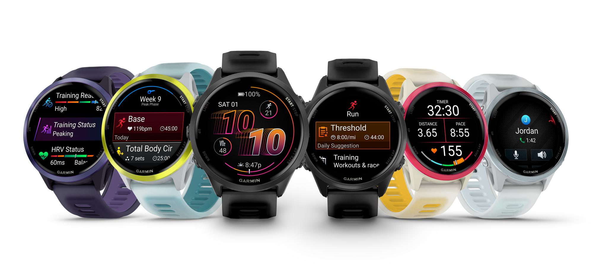 Forerunner trở lại 2.1 Forerunner trở lại: Garmin giới thiệu bộ đôi đồng hồ và dây đeo tim HRM mới