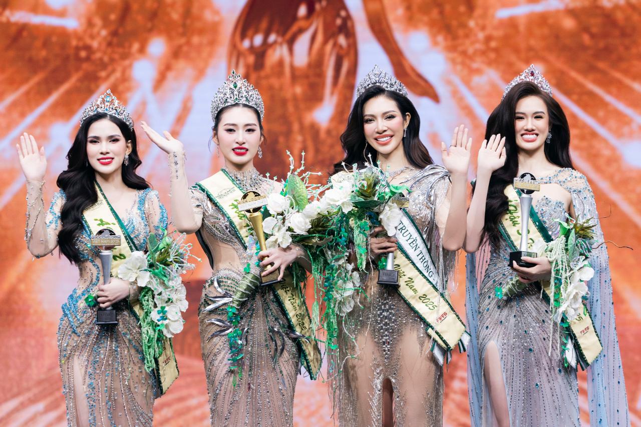 Hoa hậu Trái Đất Việt Nam 2025 1.1 1 Trâm Anh đăng quang Hoa hậu Trái Đất Việt Nam 2025