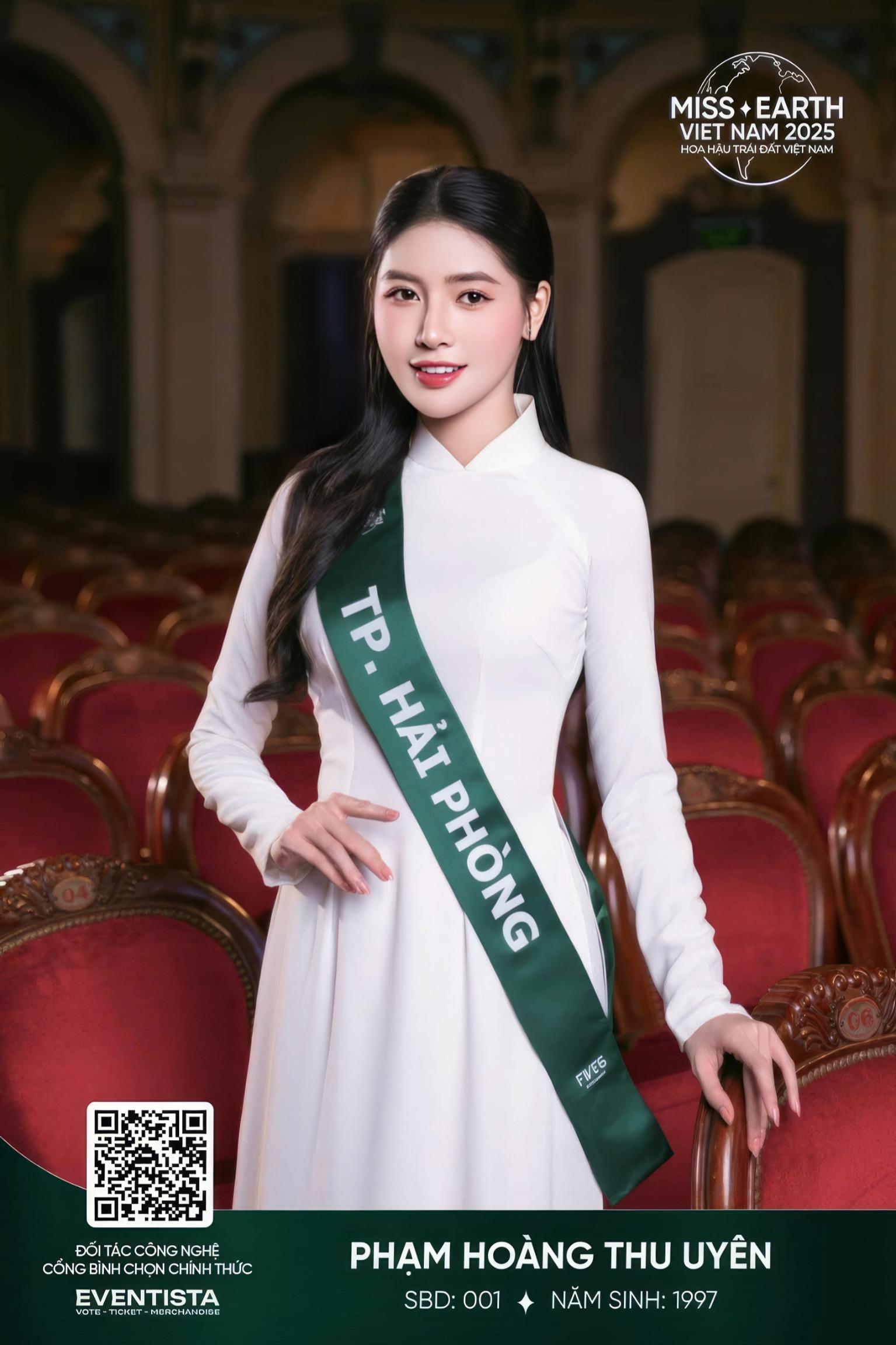 Hoa hậu Trái Đất Việt Nam 2025 1 Phạm Hoàng Thu Uyên   ứng cử viên nặng ký tại Hoa hậu Trái Đất Việt Nam 2025