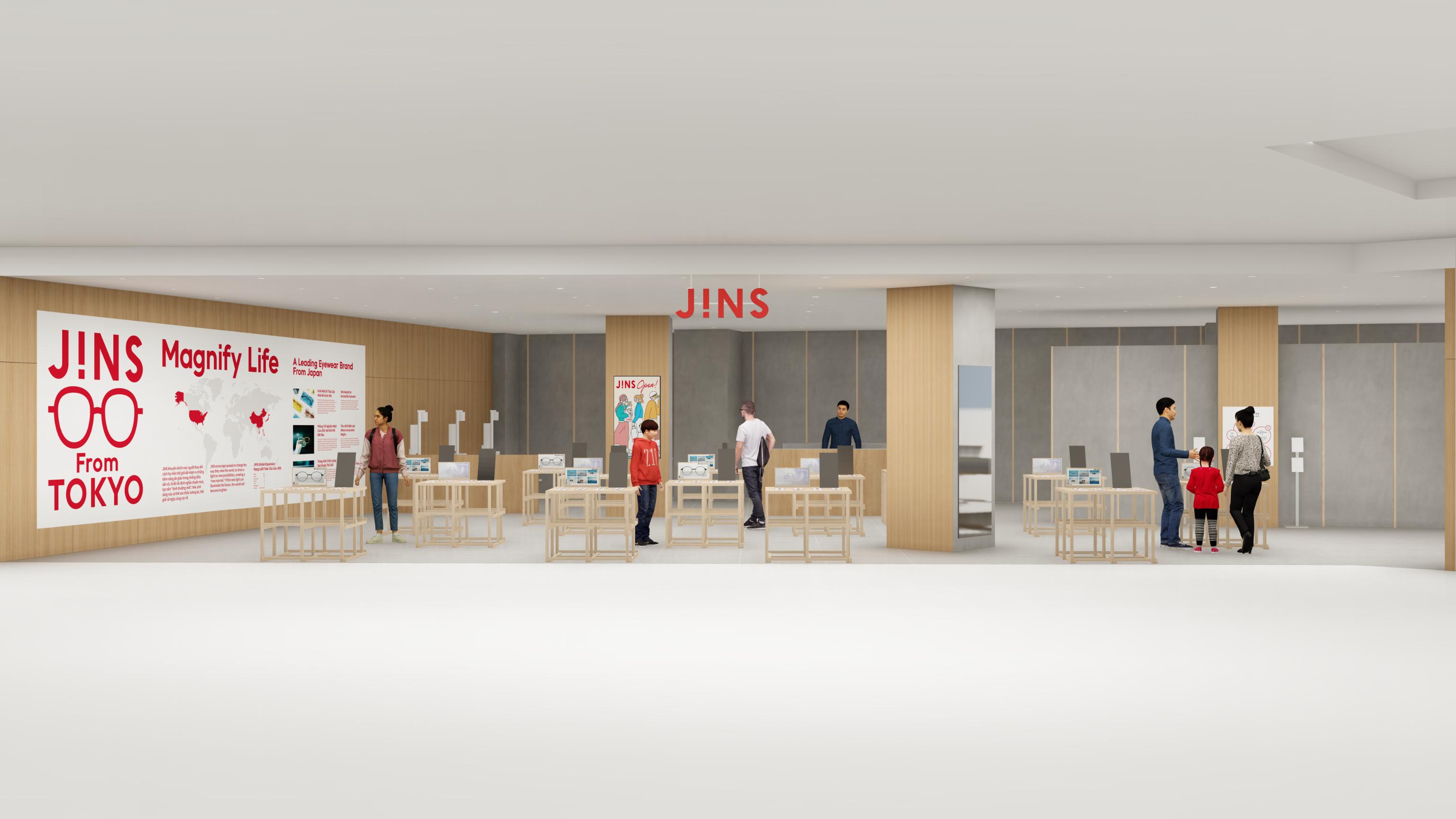 Cửa hàng Pop up của JINS sẽ khai trương vào ngày 25/6 tại TP.HCM Hình ảnh minh họa cửa hàng Pop up của JINS tại Saigon Centre 1 Cửa hàng Pop up của JINS sẽ khai trương vào ngày 25/6 tại TP.HCM