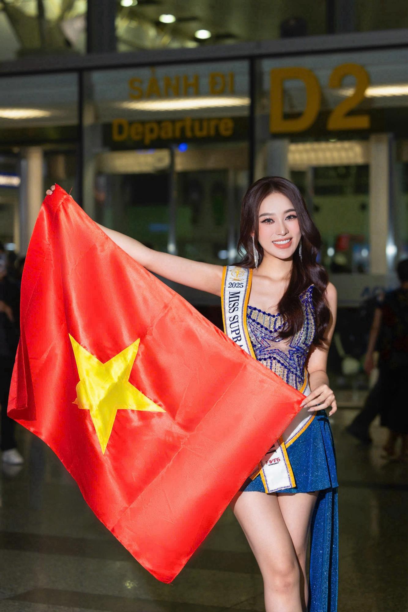 Miss Supranational 2025 2 Hoa hậu Kỳ Duyên lên đường tới Ba Lan thi Miss Supranational 2025