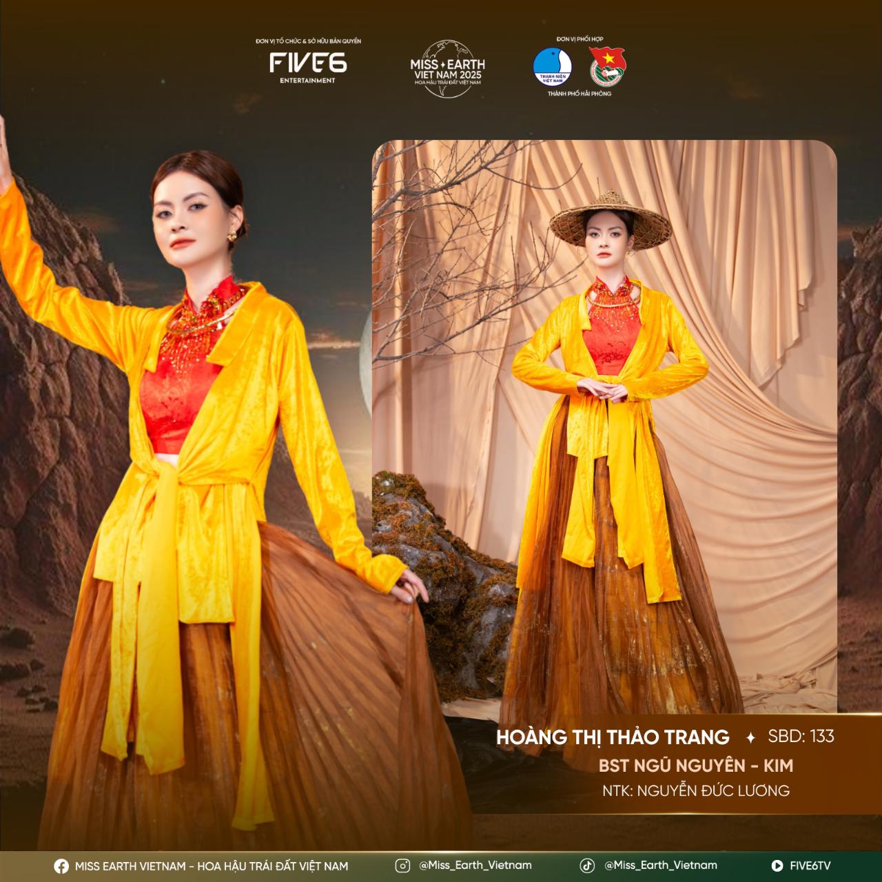 THẢO TRANG 1 Nhiều trang phục tái chế ấn tượng tại Miss Earth Vietnam 2025