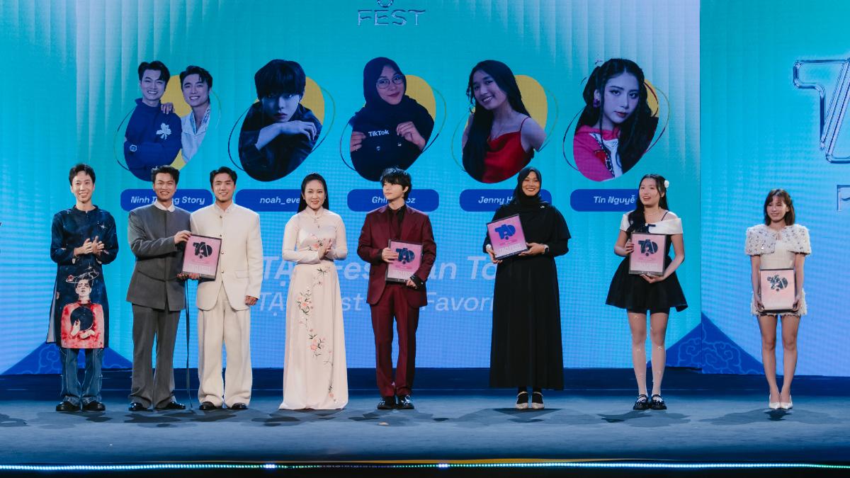 Tao Fest 1 Lê Tuấn Khang, Tín Nguyễn... được vinh danh tại TẠO Fest 2025