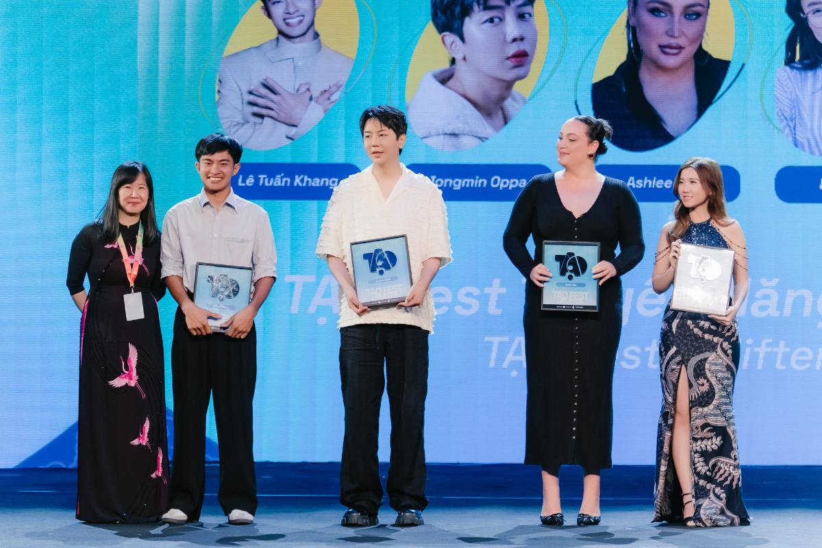 Tao Fest 4 Lê Tuấn Khang, Tín Nguyễn... được vinh danh tại TẠO Fest 2025