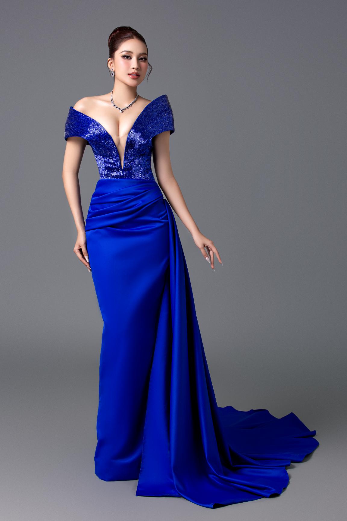 Võ Cao Kỳ Duyên 2 Hoa hậu Võ Cao Kỳ Duyên hé lộ trang phục trong đêm chung kết Miss Supranational 2025