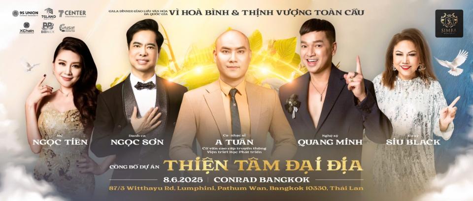 a tuan13 A Tuân tái xuất sau biến cố gia đình, công bố dự án mới tại Thái Lan
