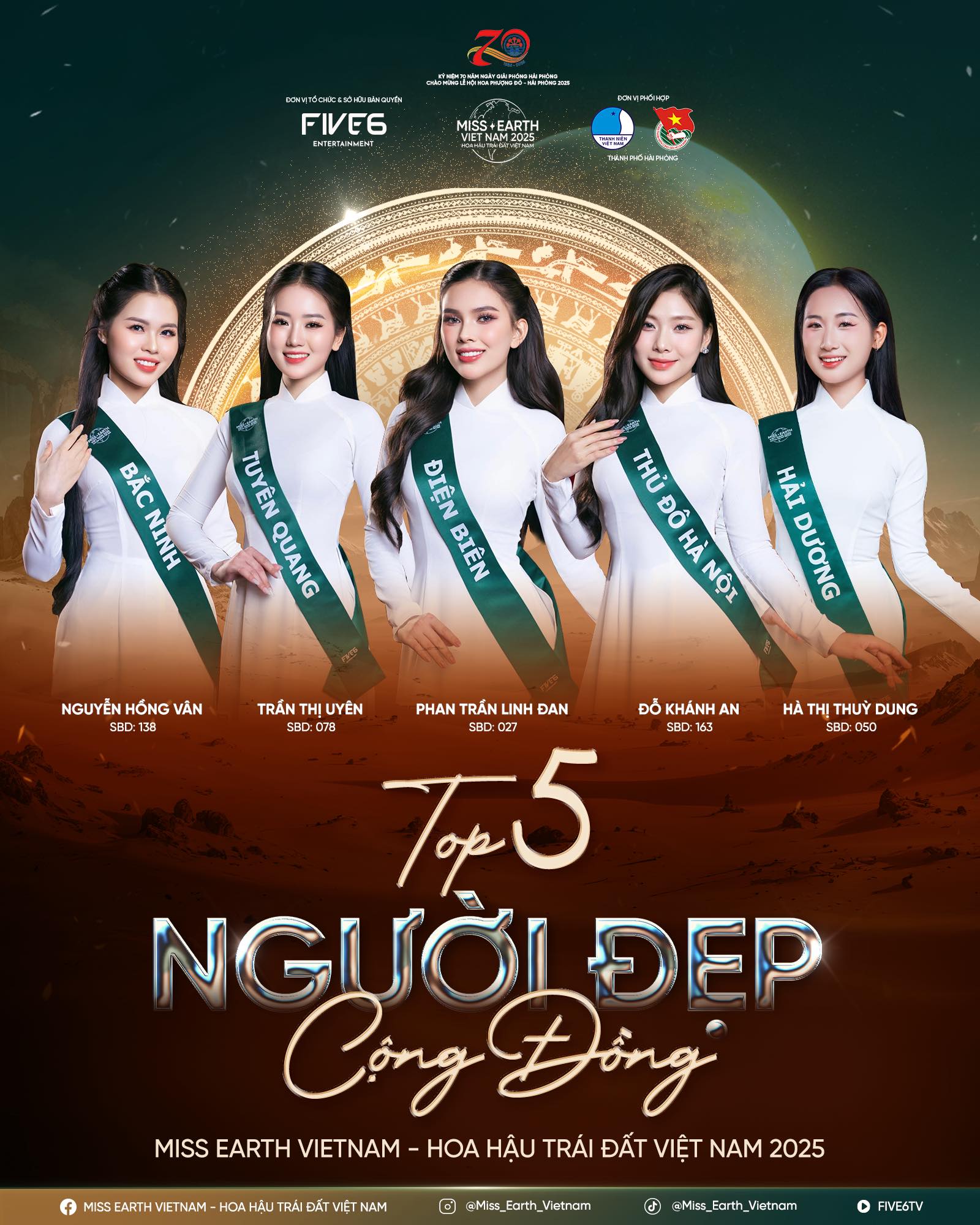 nguoi dep 3 Dần lộ diện những ứng cử viên nặng ký cho chiếc vương miện Miss Earth Vietnam 2025