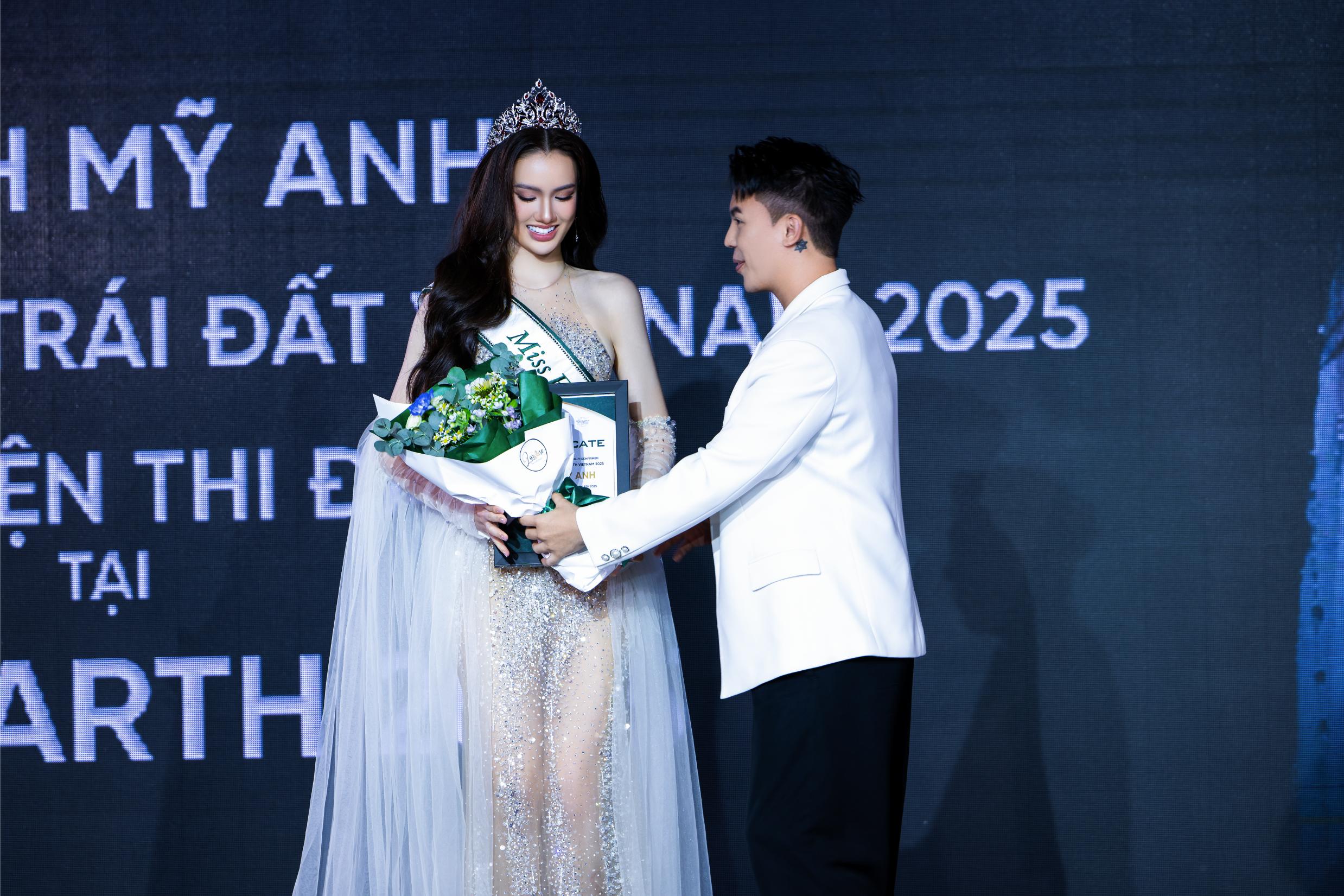 HV1 8375 Áhậu 3 Miss Earth Vietnam 2025 Trịnh Mỹ Anh sẽ đại diện Việt Nam đi thi quốc tế