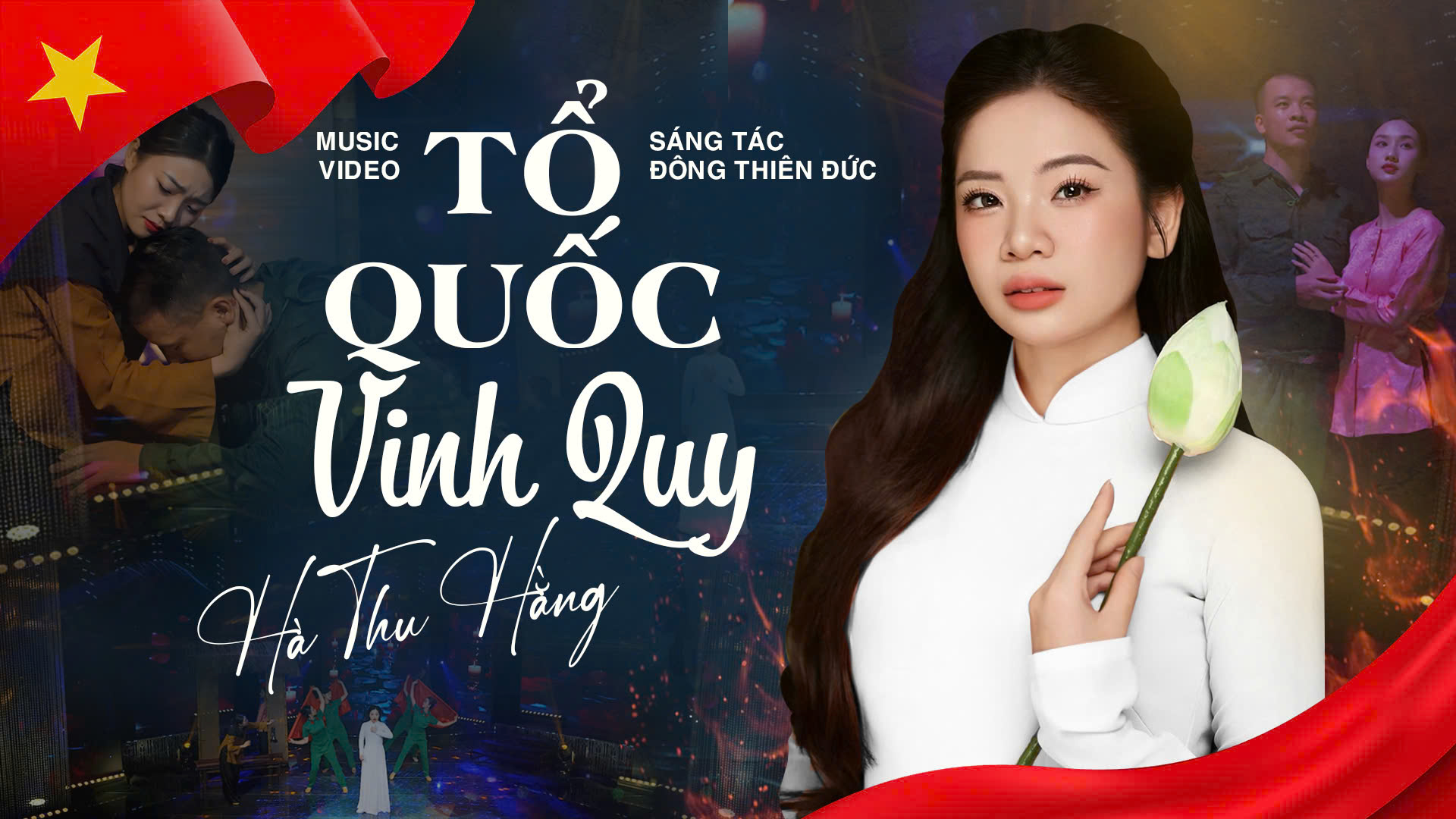 Hà Thu Hằng Tổ Quốc Vinh Quy 1 Ca sĩ Hà Thu Hằng ra mắt MV “Tổ Quốc Vinh Quy” tri ân ngày 27/7
