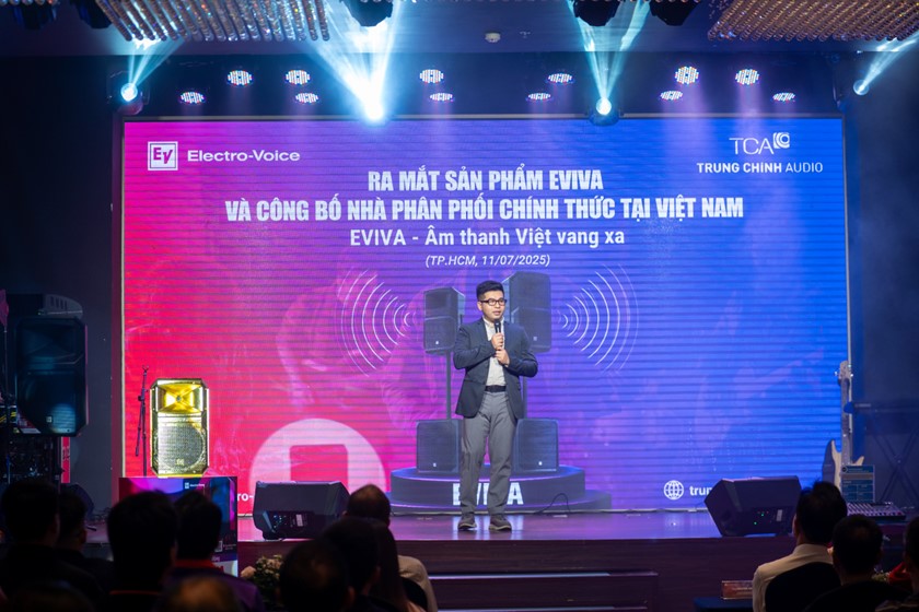 Picture2 Electro Voice EVIVA chào sân tại Việt Nam – Loa “Made in Vietnam”, chuẩn âm thanh Mỹ