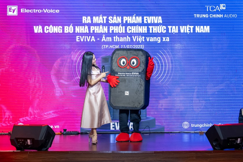 Picture5 Electro Voice EVIVA chào sân tại Việt Nam – Loa “Made in Vietnam”, chuẩn âm thanh Mỹ
