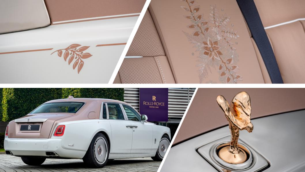 ROLLS ROYCE 1 Rolls Royce giới thiệu mẫu xe độc bản Phantom Dentelle, tôn vinh nghệ thuật trang trí ren