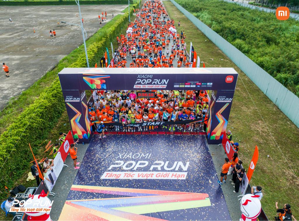 Xiaomi POP Run 2025 1 Xiaomi POP Run chính thức trở lại, đánh dấu hơn 15.000 thiết bị Xiaomi Smart Band 10 được bán ra chỉ sau 1 tháng