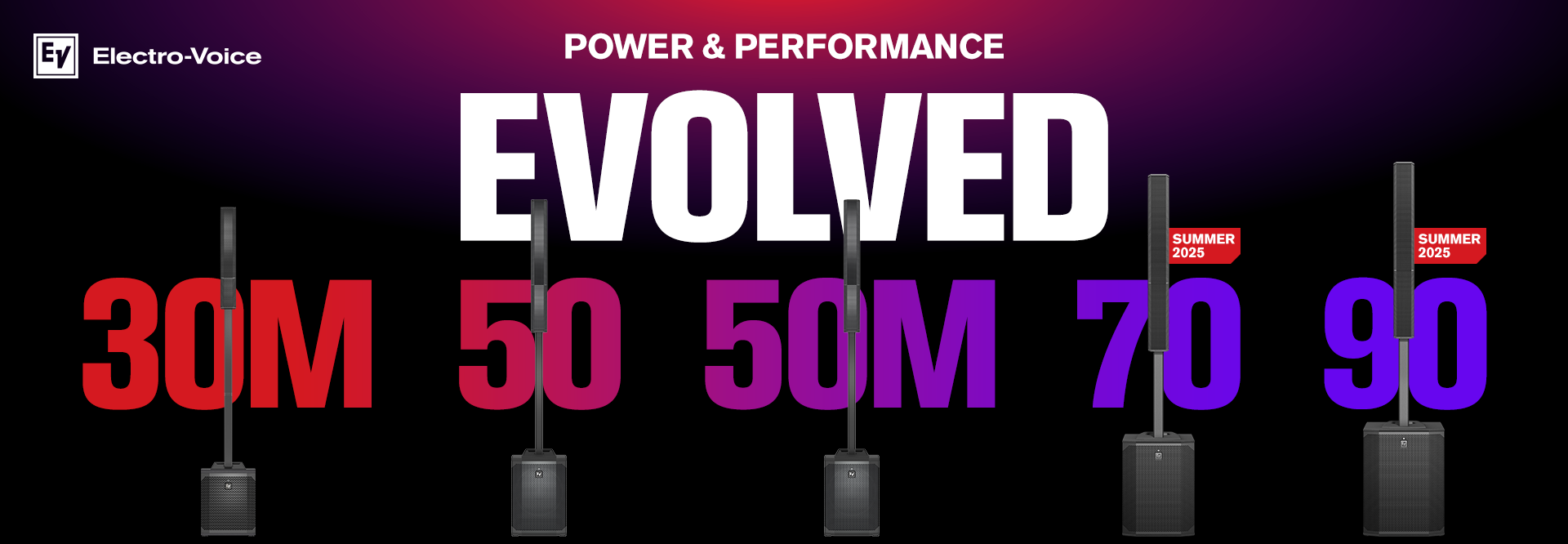 Electro Voice 1 Electro Voice trình làng loa cột khổng lồ tại EVOLVE 90 Listening Party